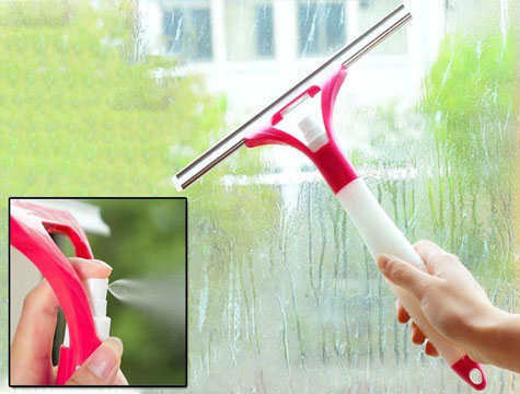 Su Hazneli ve Spreyli Cam Silme Aparatı (4401)