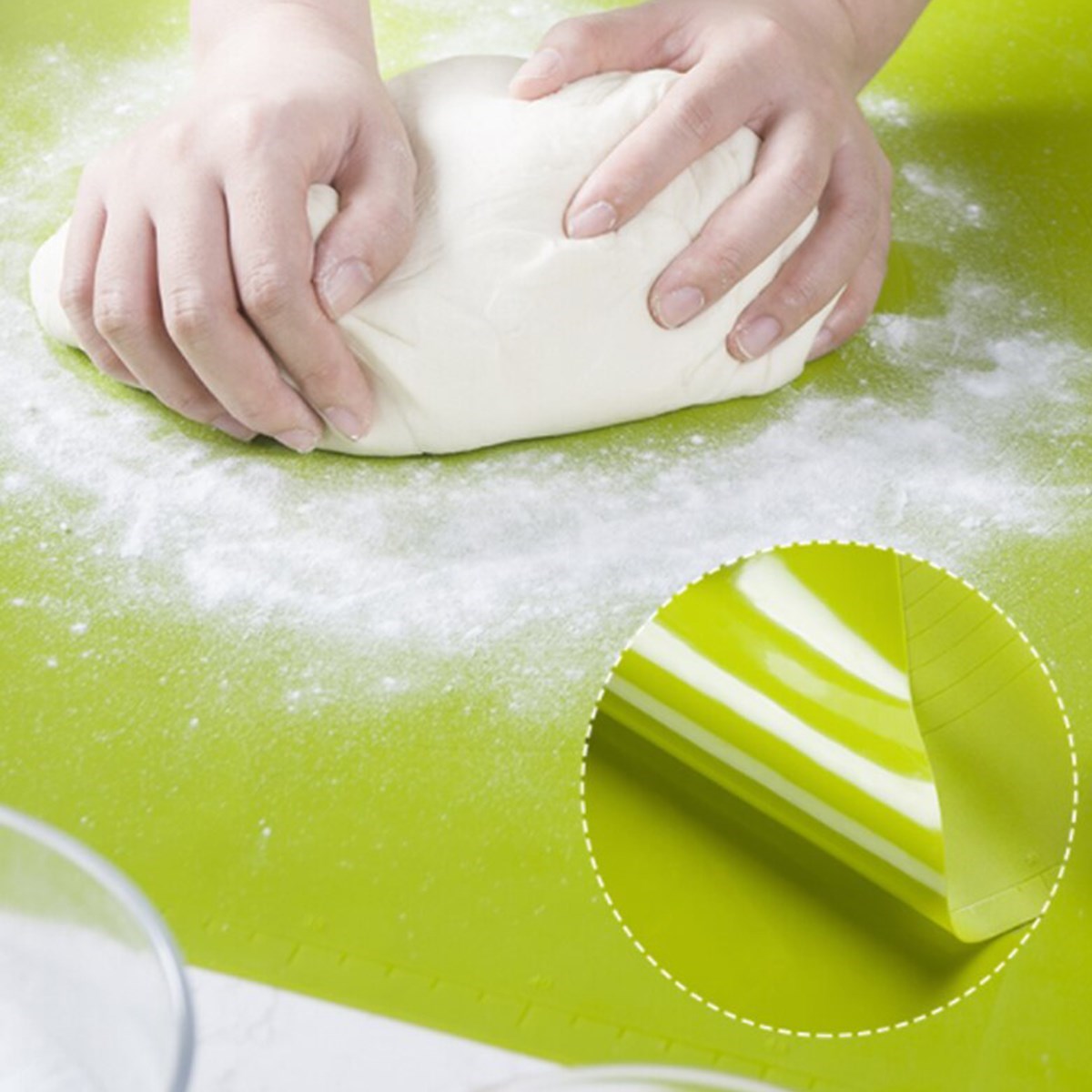 ANKAVERSE® silikon hamur açma matı - ölçü detayları