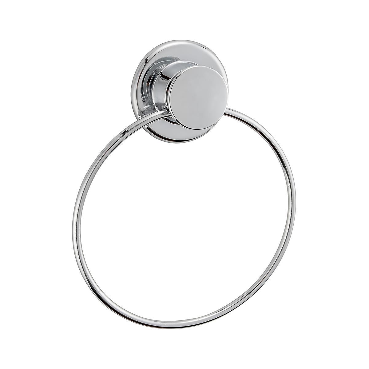 Arkası Yapışkanlı Yuvarlak Metal Havluluk Askısı Aparatı (4401)