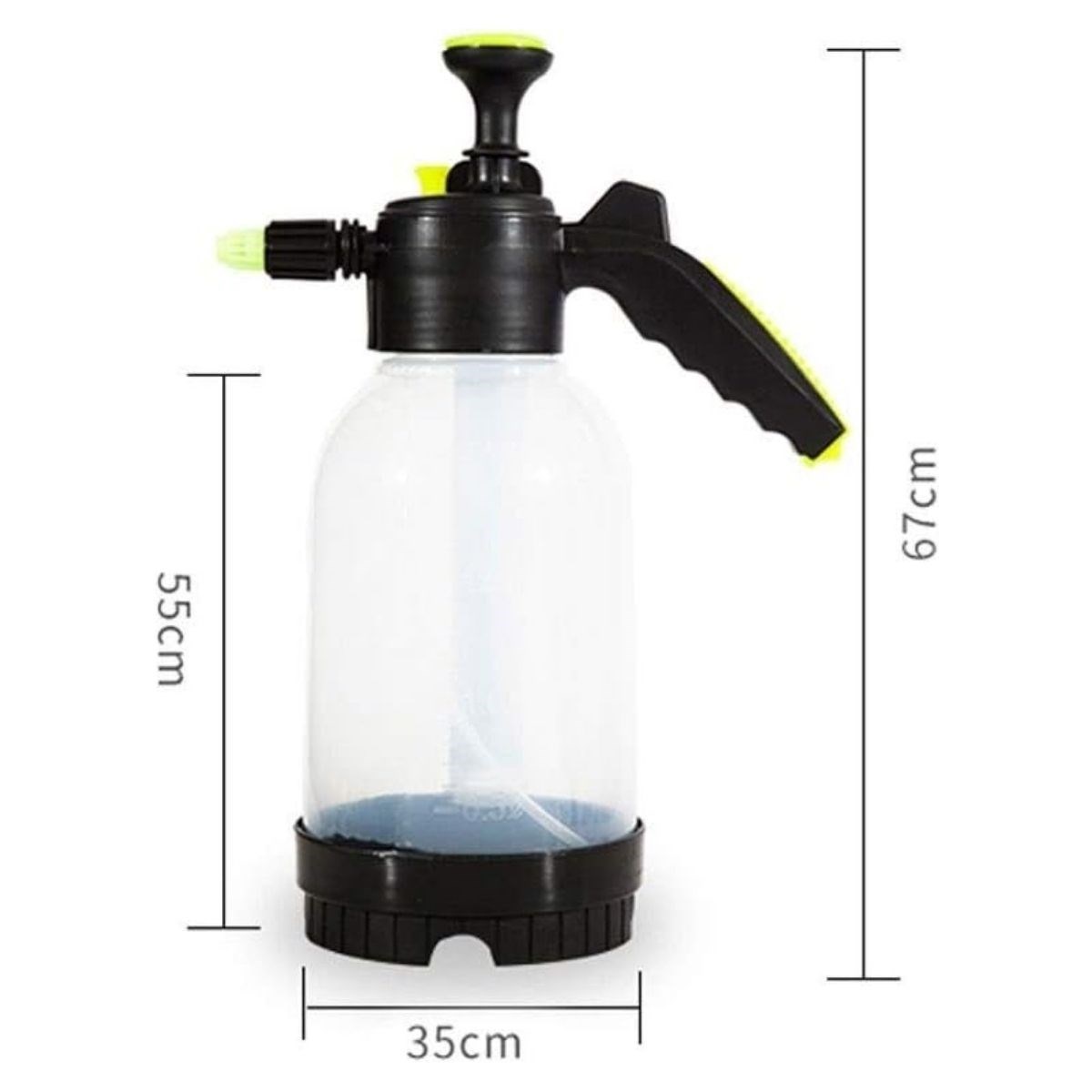 Go İthalat 2 Başlıklı Oto K&ouml;p&uuml;k, Su P&uuml;sk&uuml;rtme Ve Bi̇tki̇ Bakım Sulama Aleti̇ Oto Yıkama Spreyi̇ 2 Li̇tre