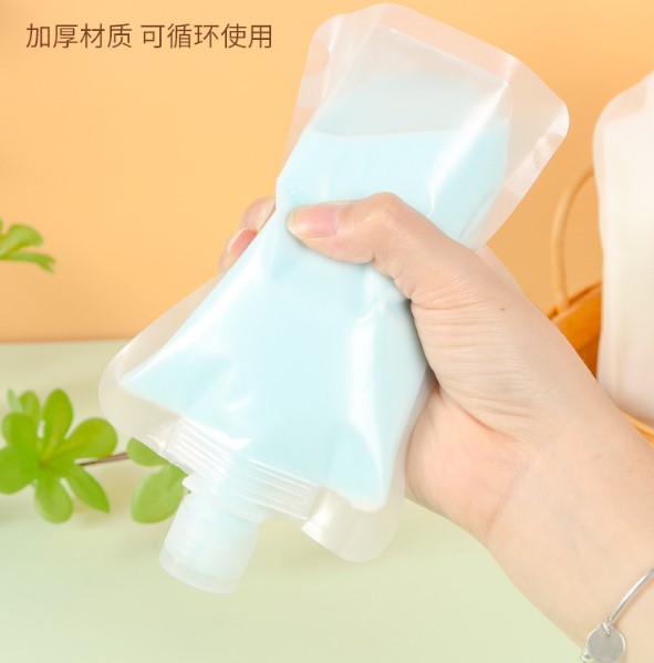 Go İthalat 3 Adet 100Ml Krem Şampuan Kabı Tekrar Kullanılabi̇li̇r Set (4457)