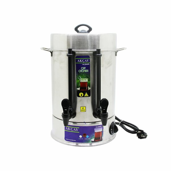 40 Bardak Kapasiteli Çay Otomatı Semaver Elektrikli Çay Makinesi (4401)