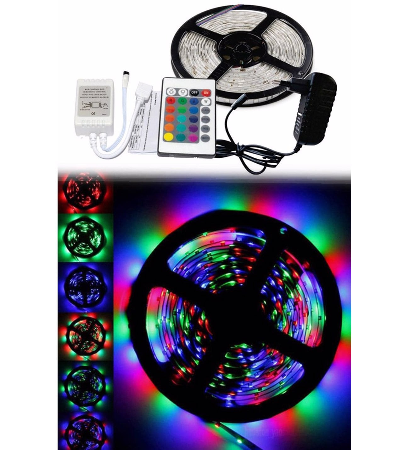 5 Metre RGB Şerit LED - Görsel 2