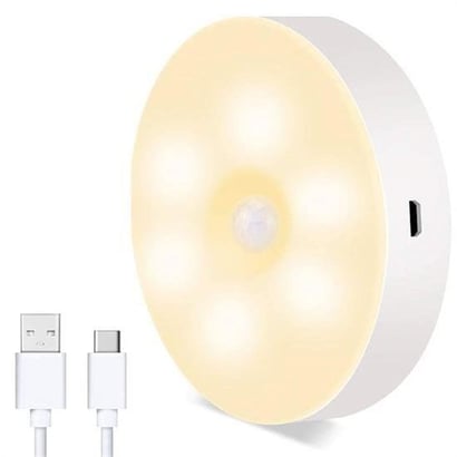 ANKAVERSE® Hareket Sensörü Dolap Altı Aydınlatması USB Şarj Edilebilir LED kullanım
