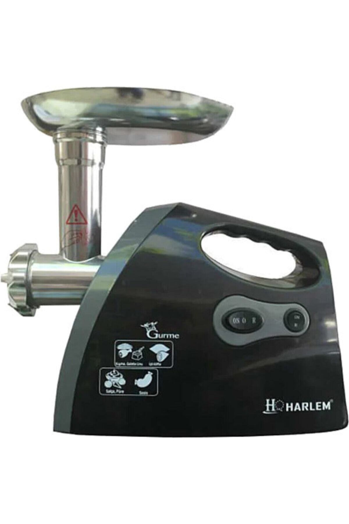 Harlem Gurme Siyah Elektrikli Et Kıyma Makinesi 2200W (4401)