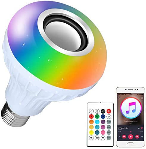 Bluetooth Hoparlör Akıllı Led Ampul Lamba (4401)