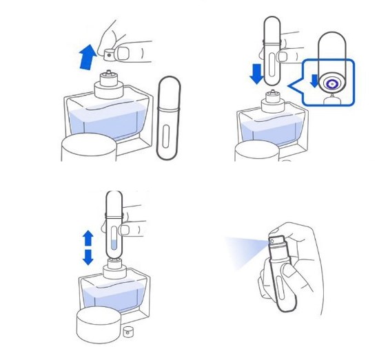 Go İthalat Cep Parf&uuml;m Şi̇şesi̇ 5Ml (4457)