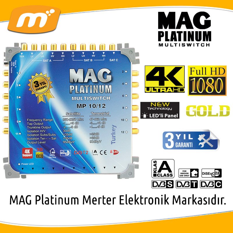 Mag Platinum Multiswitch Çeşitleri