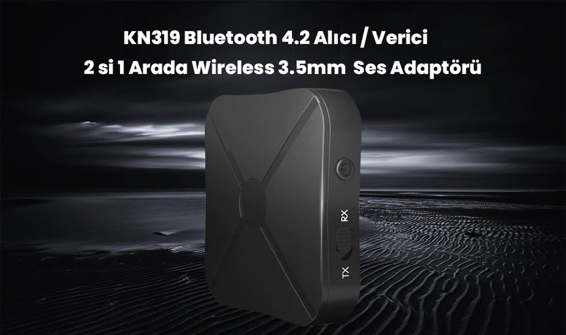  PM-1621 2in1 Kablosuz Bluetooth Ses Alıcı-Verici Aktarıcı KN319 İçerik