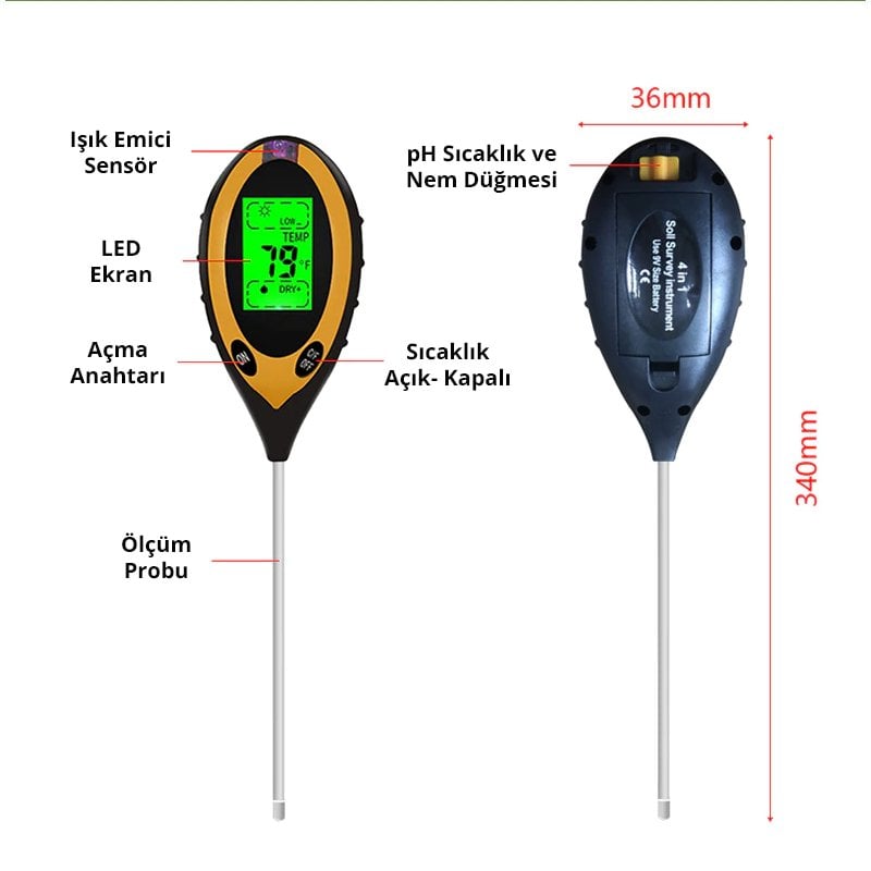  TR-02 Toprak Test Cihazı