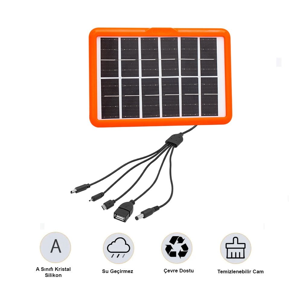 6 Volt 1.33 A 8 Watt Solar Panel ZO-710