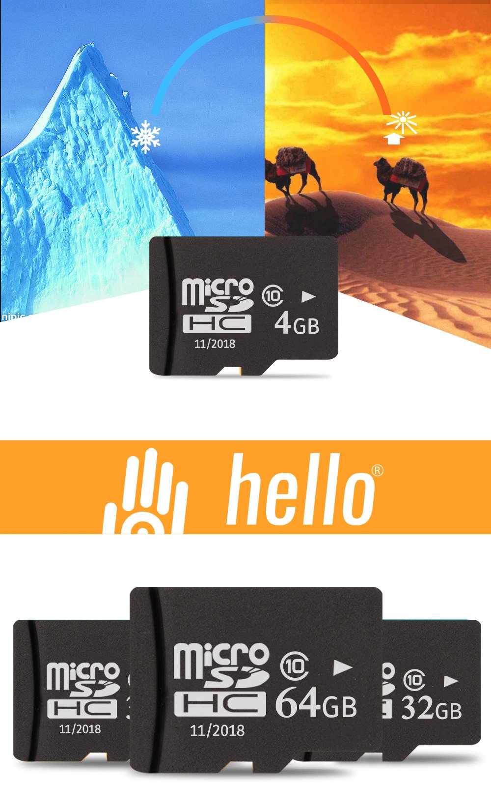 Hello 8 GB Micro SD Hafıza Kartı Kullanım alanları