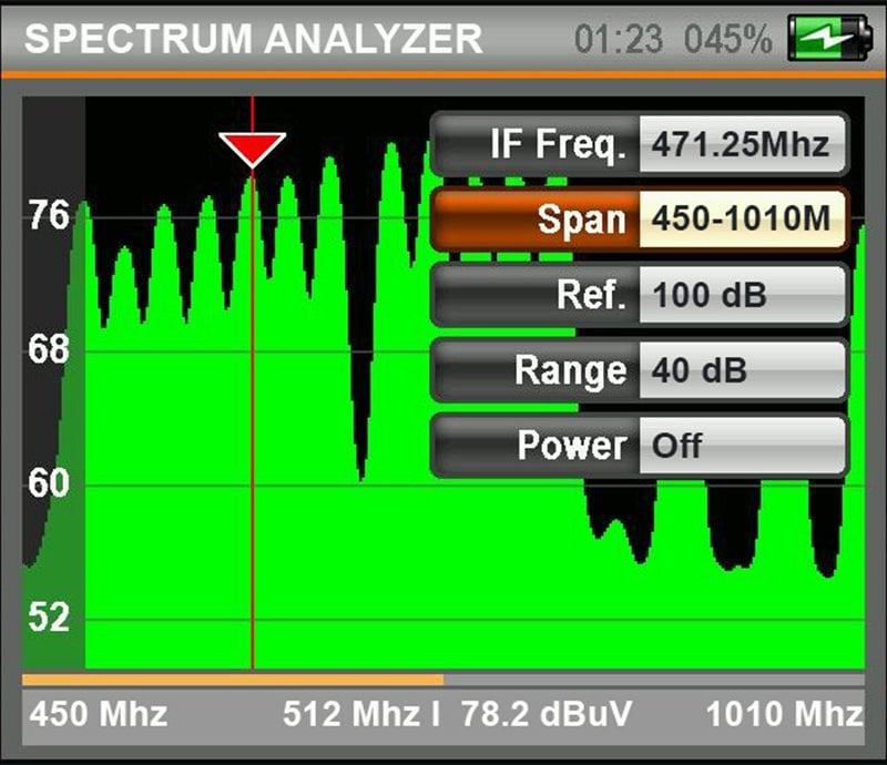 Satfinder AS06-STC Sinyal ölçüm cihazı 1