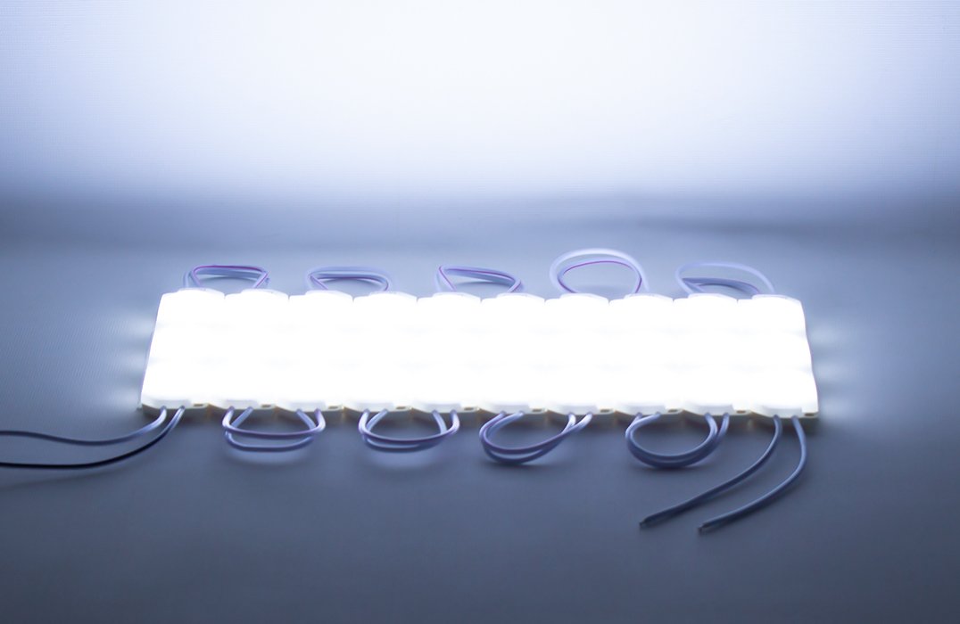 24 Volt 2.4 Watt Tek Renk Mavi 2835 Modül Led