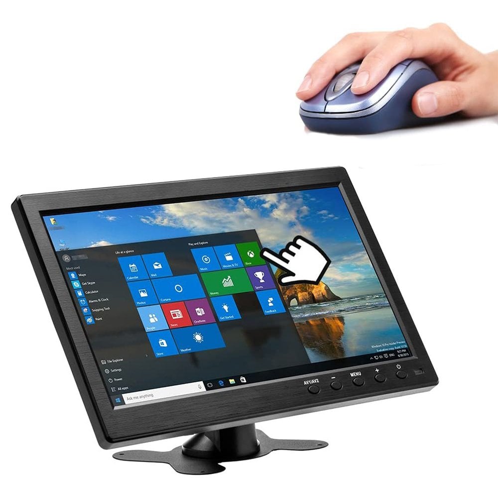  HDMI-VGA-BNC-USB Girişli 12 Volt Çıkışlı 10.1 Monitör PM-6092