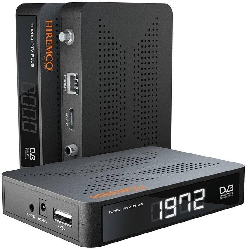 Hiremco Turbo IP TV Plus Linux Tabanlı Full HD Uydu Alıcısı
