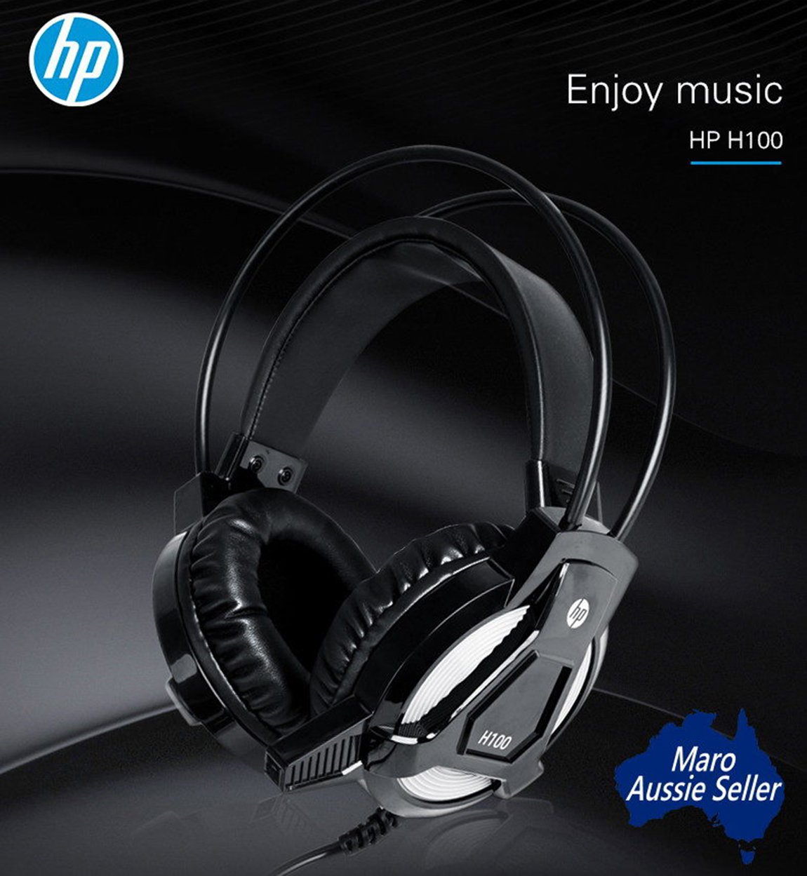 HP H-100 Usb Oyuncu Mikrofonlu Kulaklık