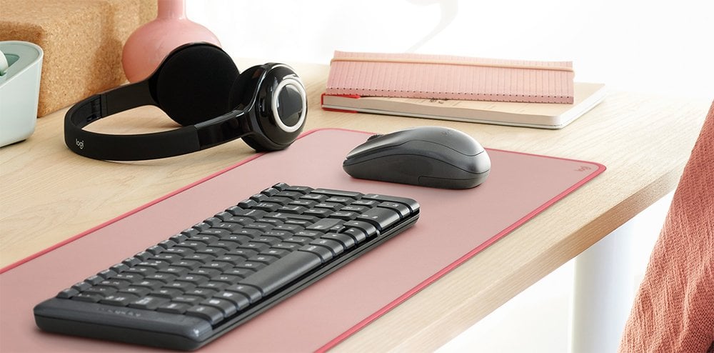 Logitech MK220 Q Tr Siyah Kablosuz Klavye Mouse Set