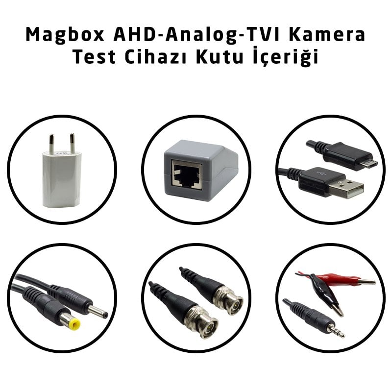 Magbox Ahd analog kamera test cihazı