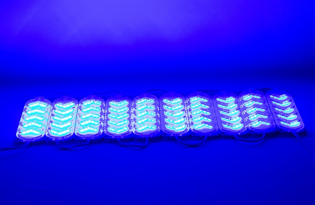 12 Volt 3.6 Watt Mavi Flaşlı Yanıp Sönen Modül Led