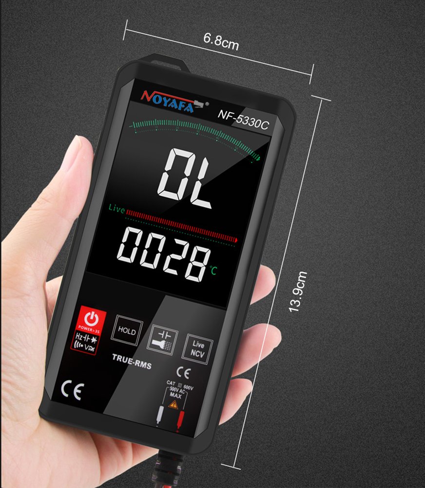 Noyafa NF-5330A LCD Ekranlı Dijital Multimetre Ölçü Aleti