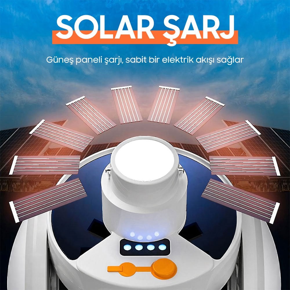 Premio PR-2038 Solar Şarj Özelliği