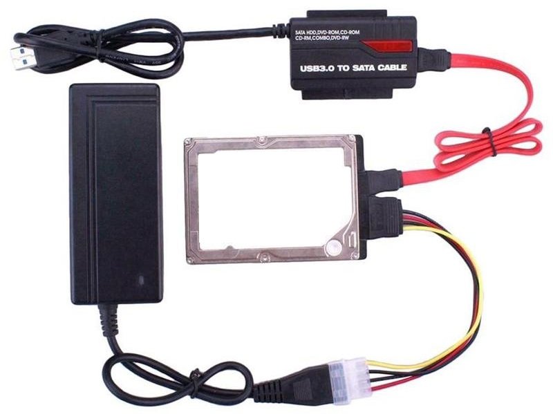  RXD-338U3 Adaptörlü USB3.0/2.0 to SATA/IDE Çevirici İçerik