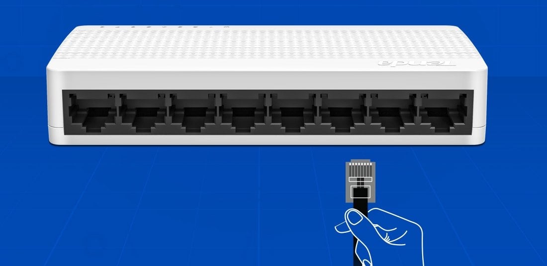 Tenda 8 port ethernet switch