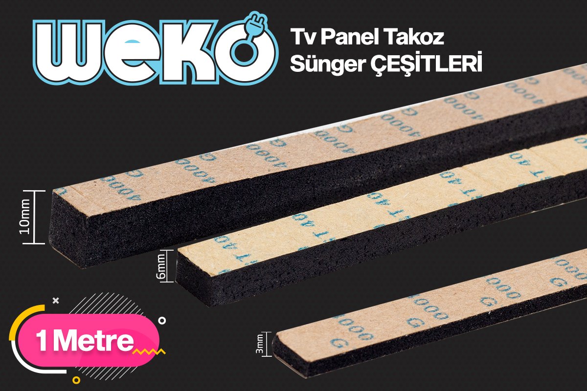 Tv Panel İçin Takoz Sünger