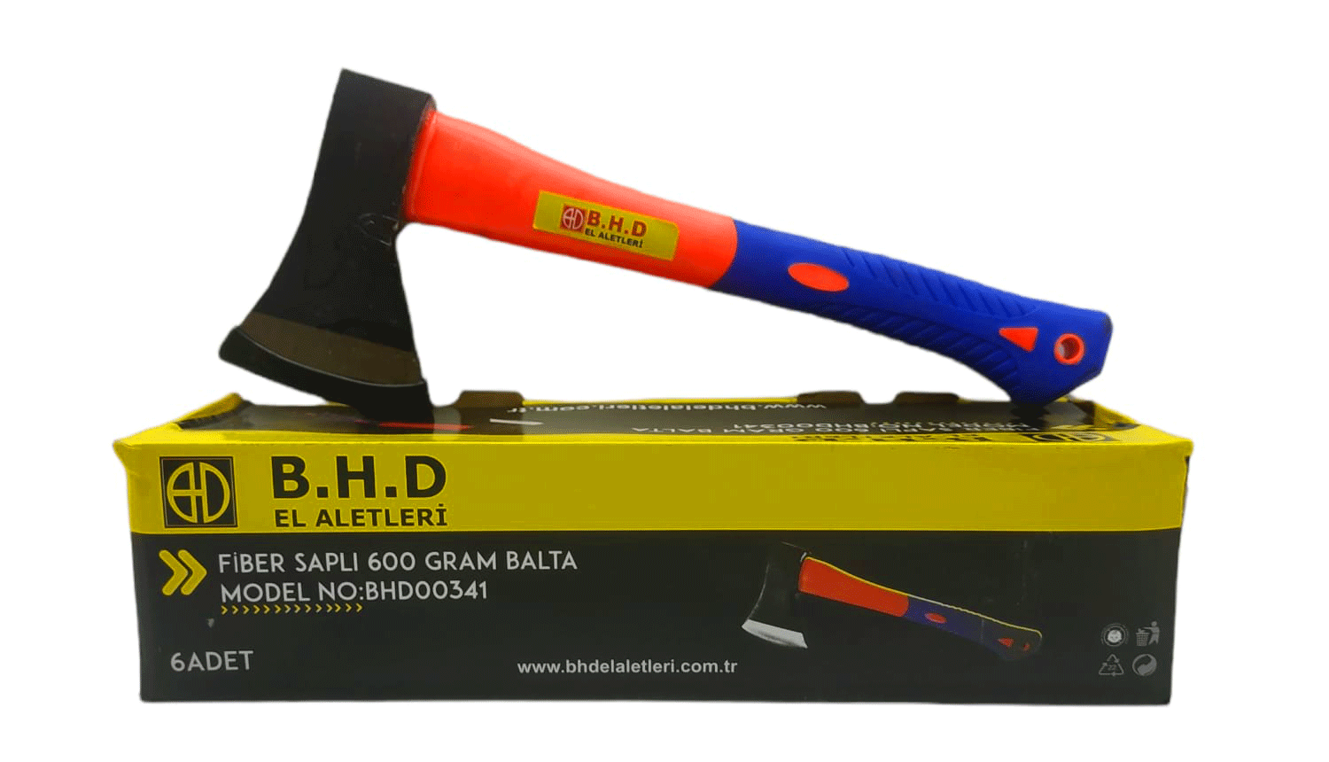 FİBER SAPLI BALTA 600GR (4401)