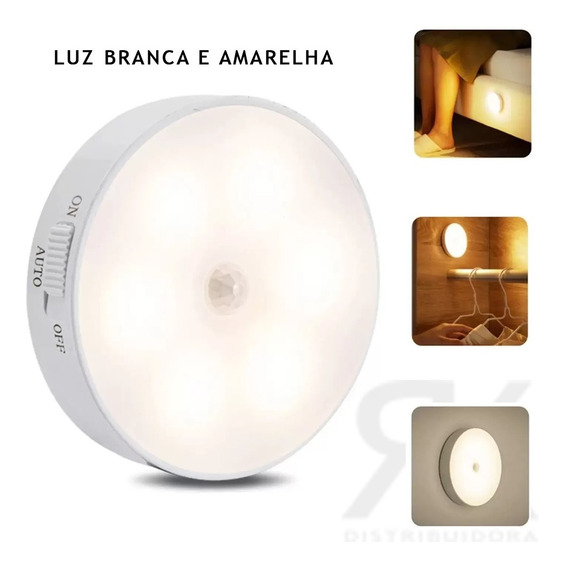 ANKAVERSE® USB Şarj Edilebilir LED Hareket Sensörlü Aydınlatma