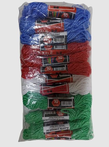 Çamaşır ipi 10 Metre 24 Adet Paketi