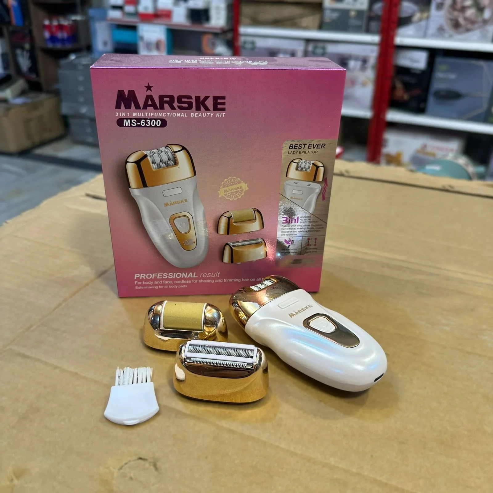Marske Silk Epil Ms-6300 3in1 Epilasyon Aleti aksesuarlari