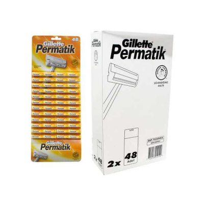 PERMATİK TEK SAPLI JİLET 96 ADET (4401)