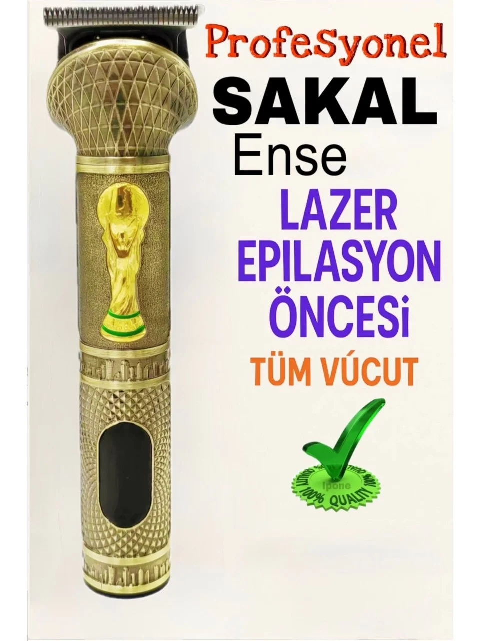 Go İthalat Profesyonel Tıraş Maki̇nesi̇ V-0091 (4457)