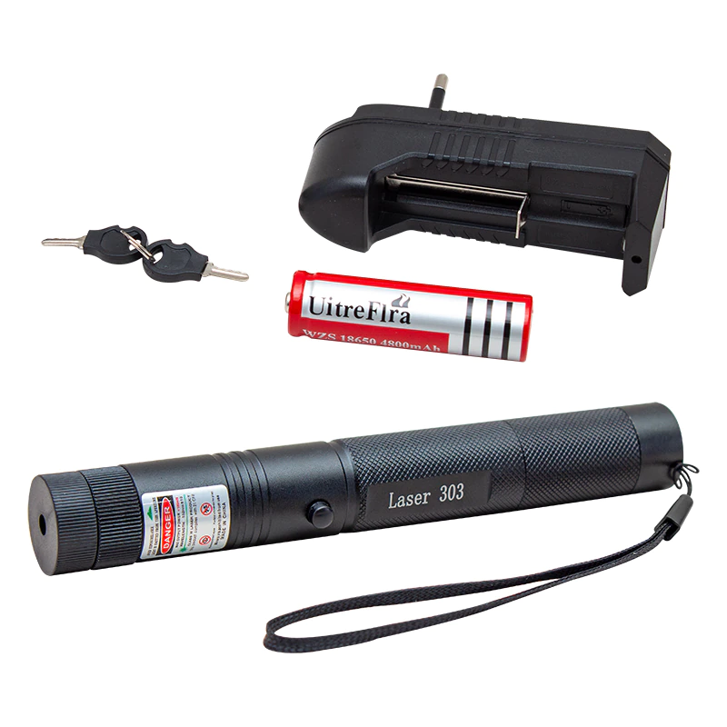 Şarjlı Yeşil Lazer Pointer Kullanım