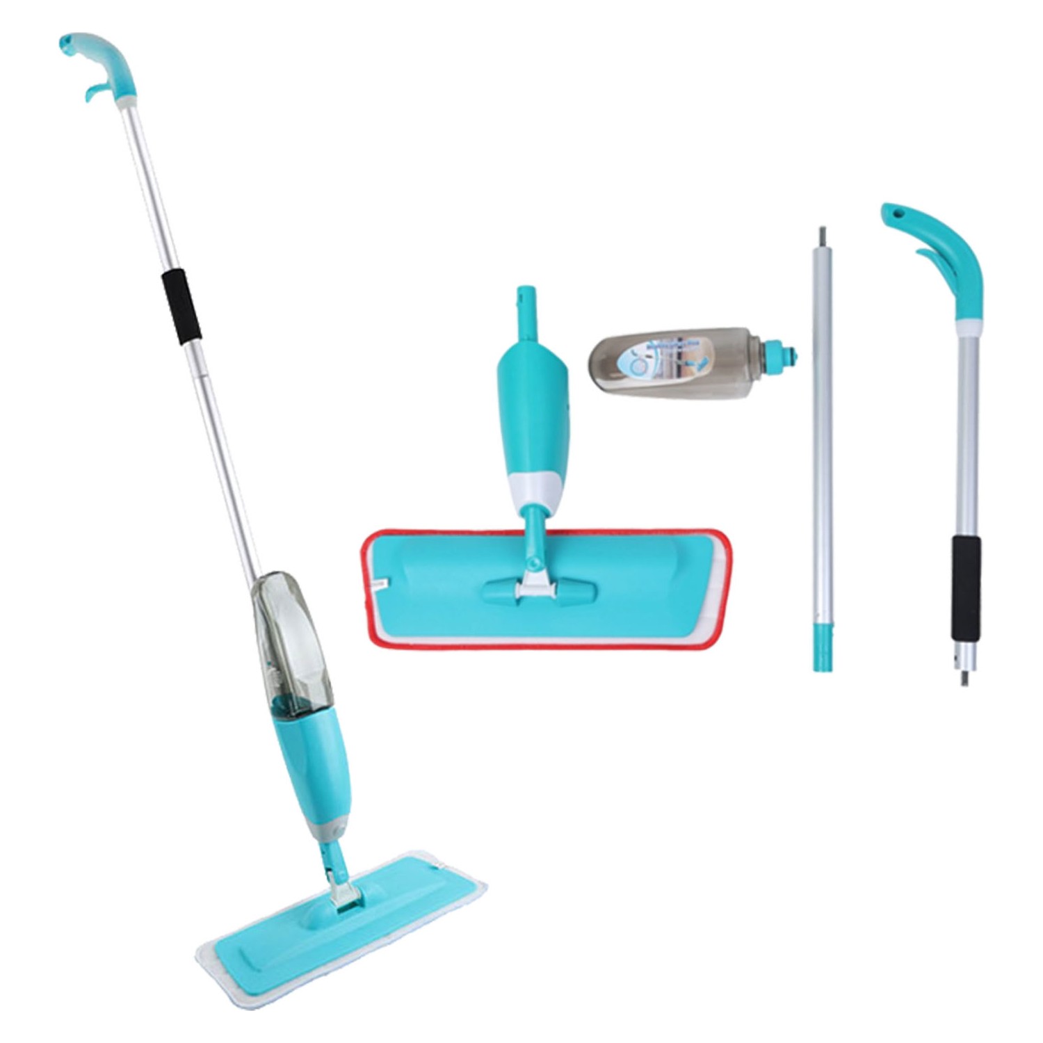 Sprey Mop Temizlik Seti  1 Yedek Mop Bez (4401)