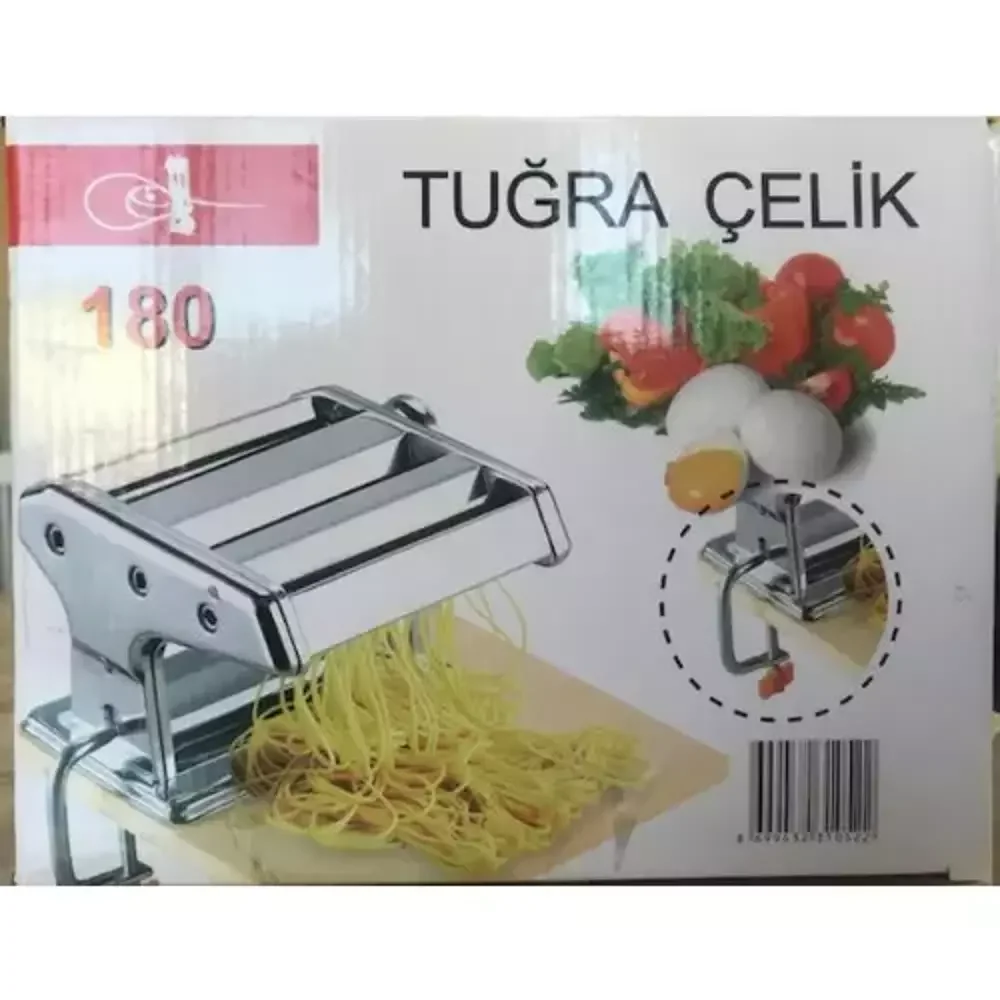 ANKAVERSE® Tuğra Çelik Erişte Makinesi - Detay
