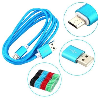 Örgü Şeklinde Micro Usb Data Şarj 1.5 Metre Android Kablosu