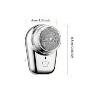 Mini Shaver Sıfır Sakal Taşınabilir Şarjlı Tıraş Makinesi 