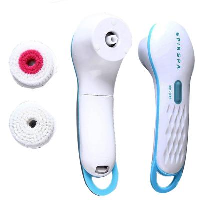Duş Yüz Bakım Aleti Pilli Spin Spa Banyo Duş Bakım