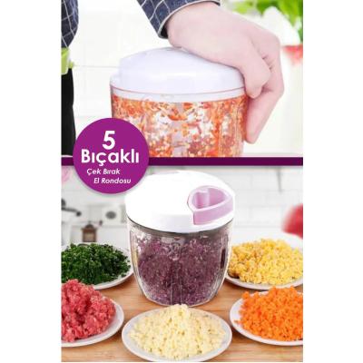 İpli Doğrayıcı 5 Bıçaklı