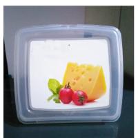 Üçgen Peynir Saklama Kabı - Şeffaf Peynir Kabı