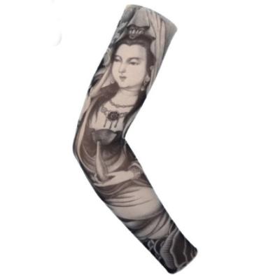 Giyilebilir Kol Dövmesi Çorap Dövme 3D Baskılı Kol Bacak Dövme 2 Adet Model 30