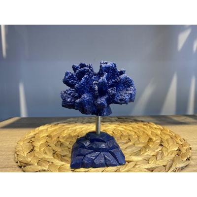 Dekoratif Mercan Biblo - Mavi