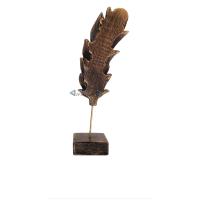 Go ithalat® Dekoratif Kuş Tüyü Biblo - Siyah