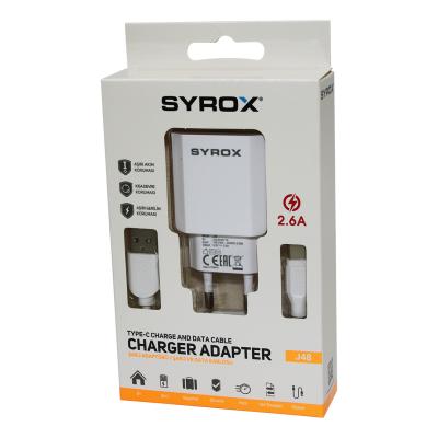 CHARGER ADAPTER TYPE-C USB SET 2.6A EV ŞARJ ALETİ