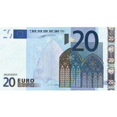 Düğün Parası - 100 Adet 20 Euro